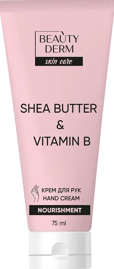 Крем для рук Beauty Derm shea butter & vitamin A 75 мл фото 2