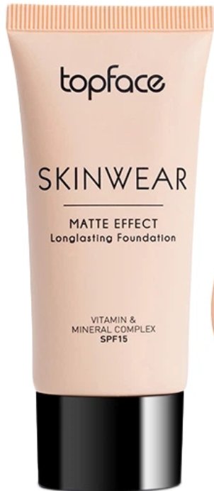 Тональний крем TopFace Skinwear Matte Effect Longlasting Foundation № 02, 30 мл 1