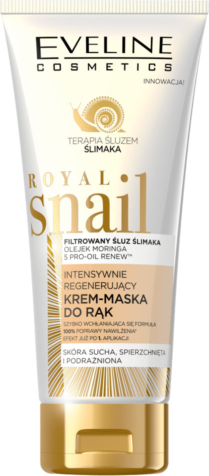 Крем-маска для рук Eveline Cosmetics Royal Snail интенсивно регенерирующая 100 мл