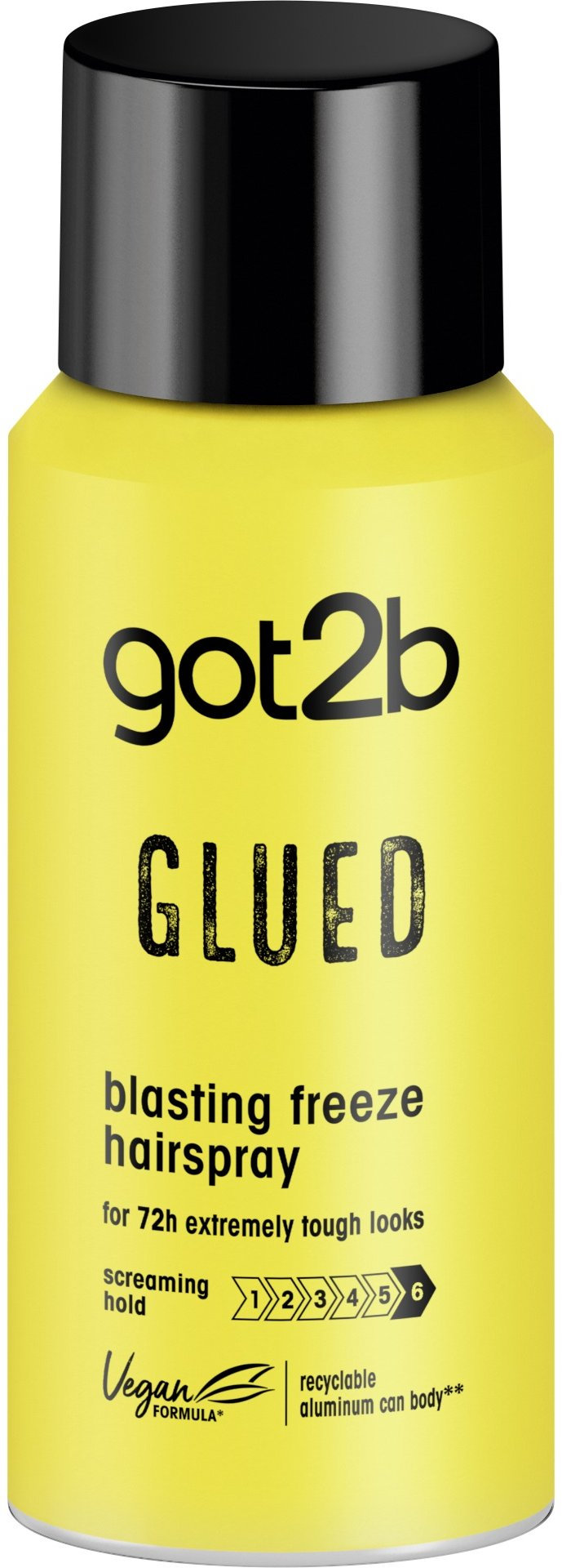 Лак для волос Got2b Glued Mini Фиксация 6, 100 мл фото 5