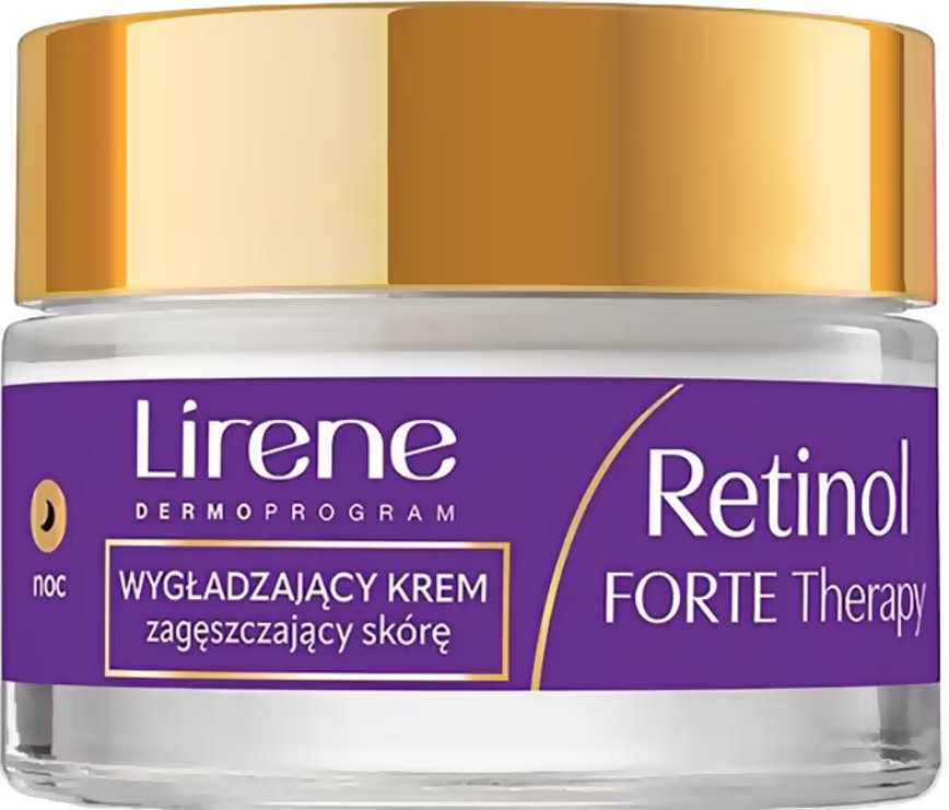 Крем для обличчя Lirene Retinol Forte Therapy 70+ розгладжувальний нічний 50 мл фото 1