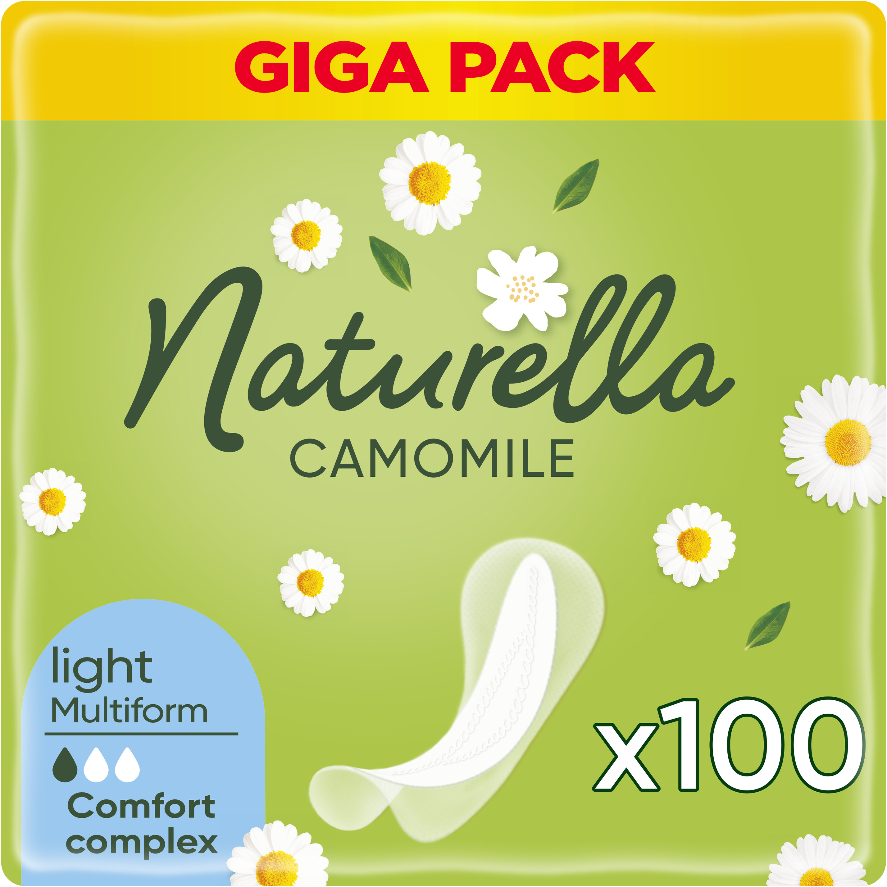 Прокладки щоденні Naturella Camomile Light, 100 шт 9