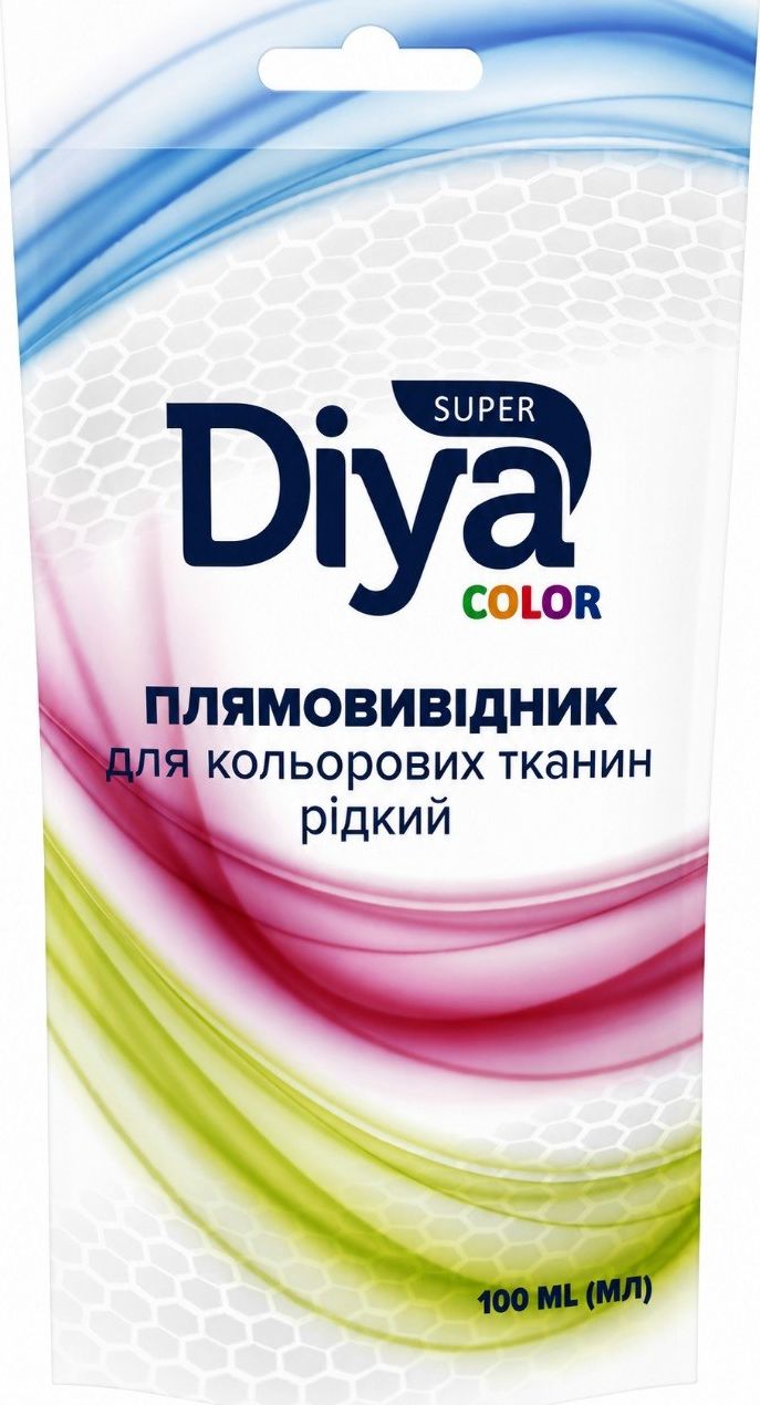 Плямовивідник рідкий Super Diya для кольорових тканин 100 мл