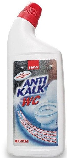 Средство для чистки унитаза SANO Anti Kalk 750 мл