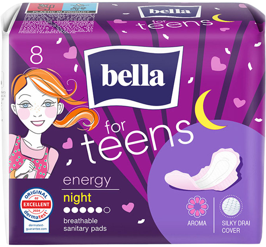 Прокладки гігієнічні Bella for Teens Energy Night 8 шт. 4