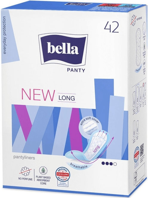 Щоденні прокладки Panty New long Bella, 42 шт. 1