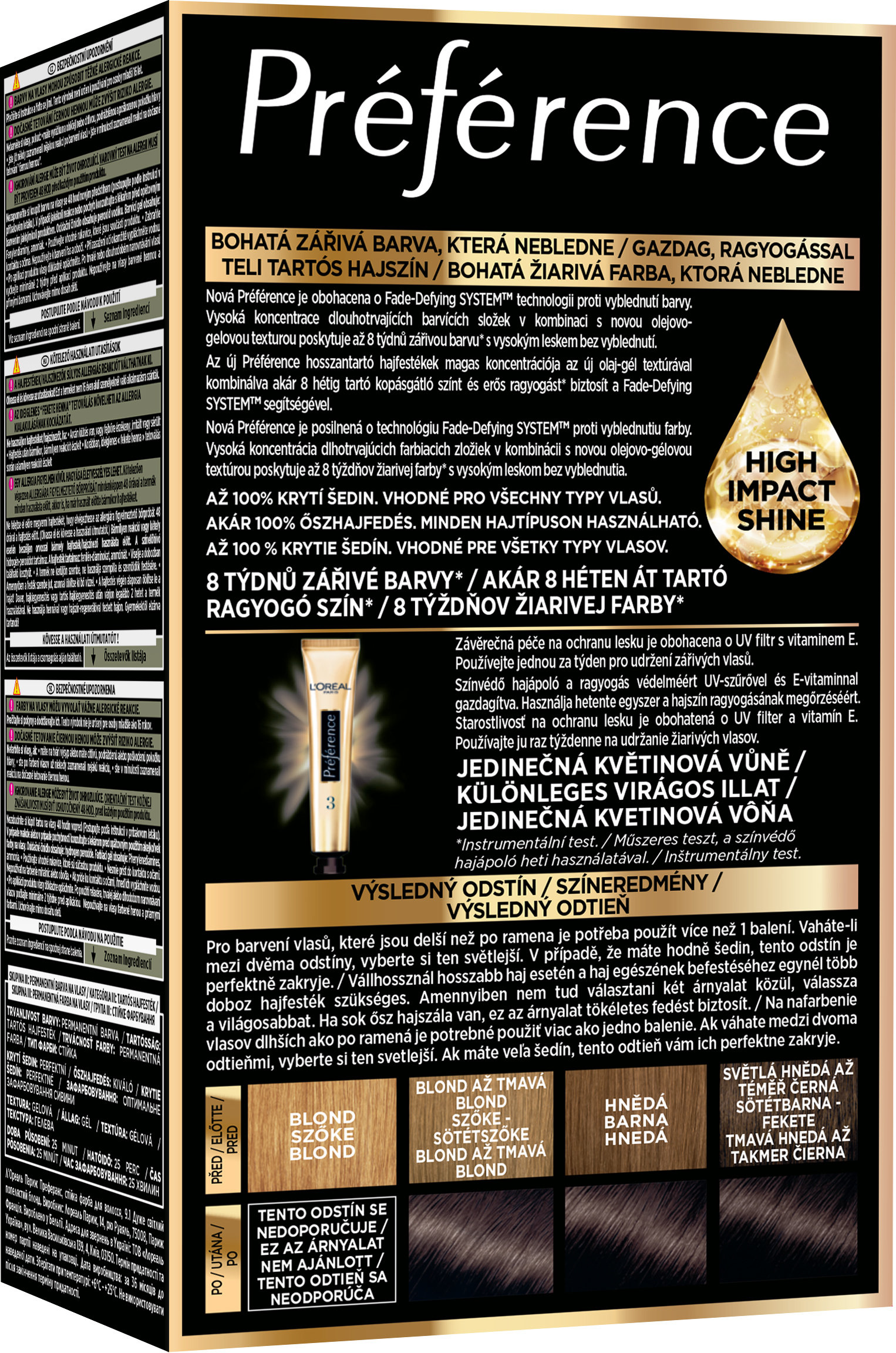 Фарба для волосся L’Oréal Paris Preference 3.0 Темно-каштановий 174 мл фото 1