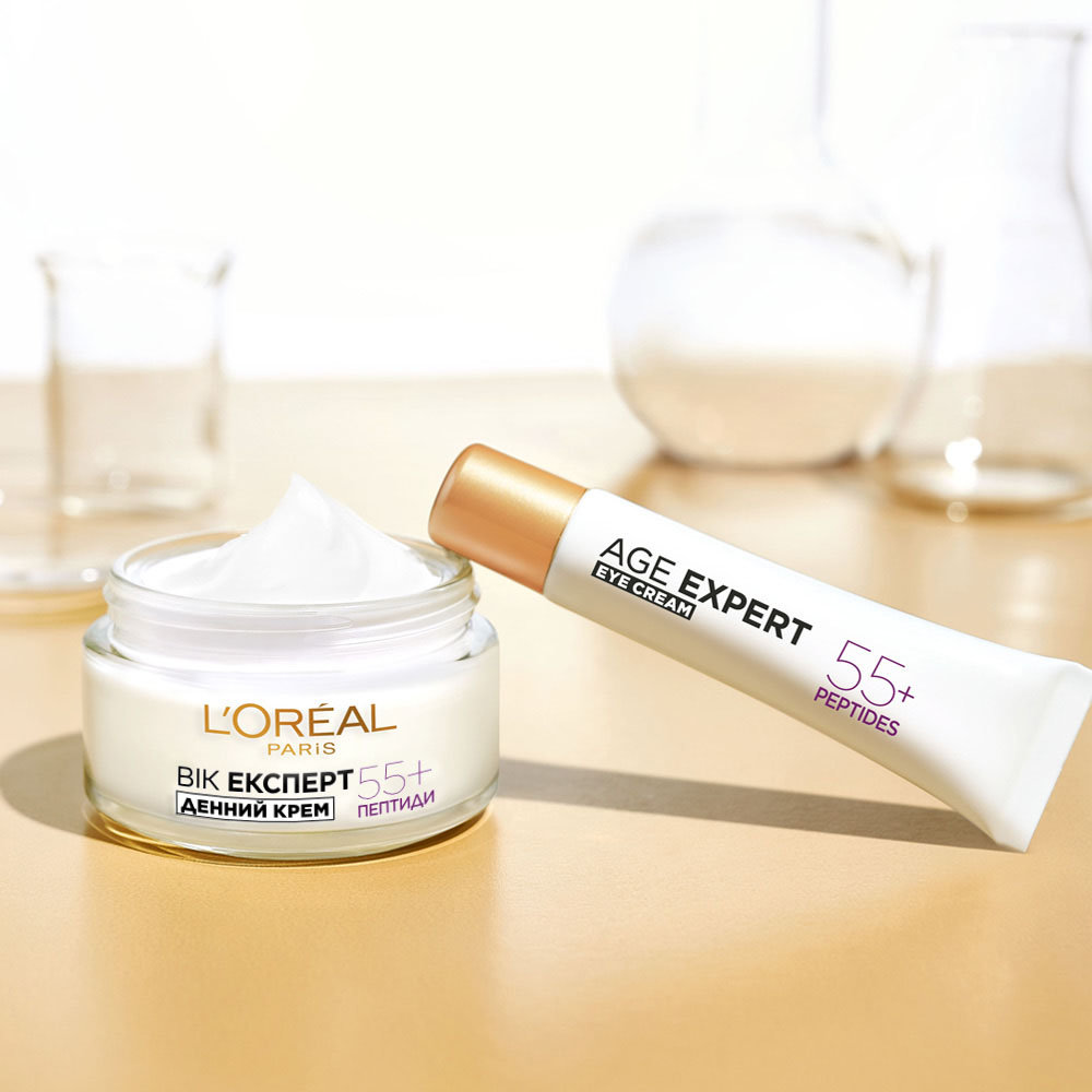 Крем для глаз L’Oréal Paris Возраст эксперт 55+ против морщин 15 мл фото 5