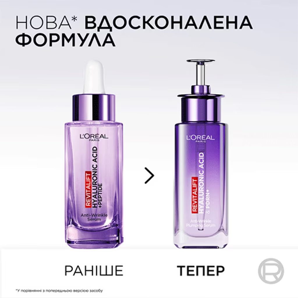 Сыворотка для лица L’Oreal Paris Revitalift Filler с гиалуроновой кислотой 30 мл фото 2