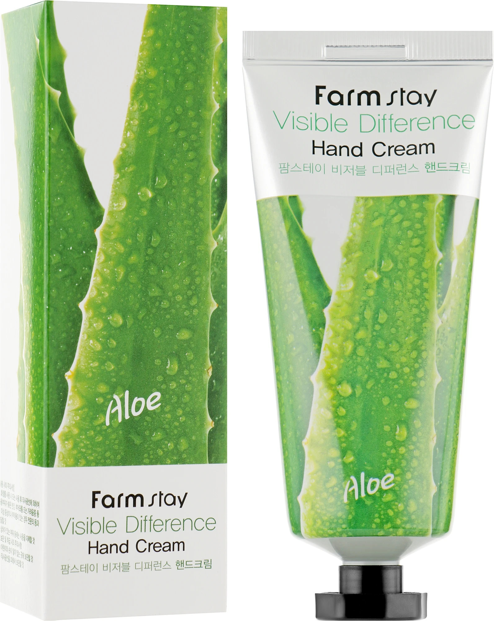Крем для рук FarmStay Visible Difference Hand Cream Aloe 100 г фото 1