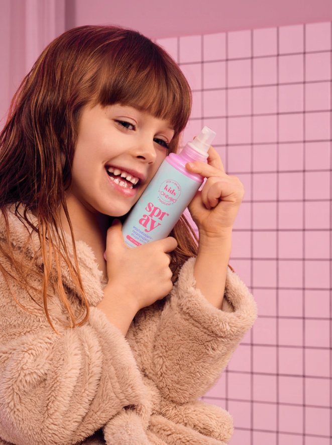 Спрей детский OnlyBio Hair in Balance Kids Magical для разглаживания и расчесывания волос 200 мл фото 1