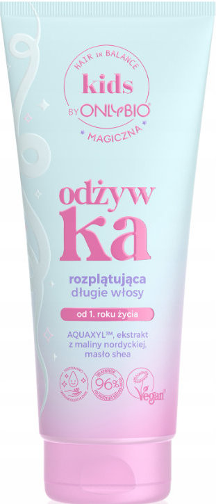 ONLYBIO дитячий кондиціонер для волосся Hair in Balance Kids Magical, 200мл