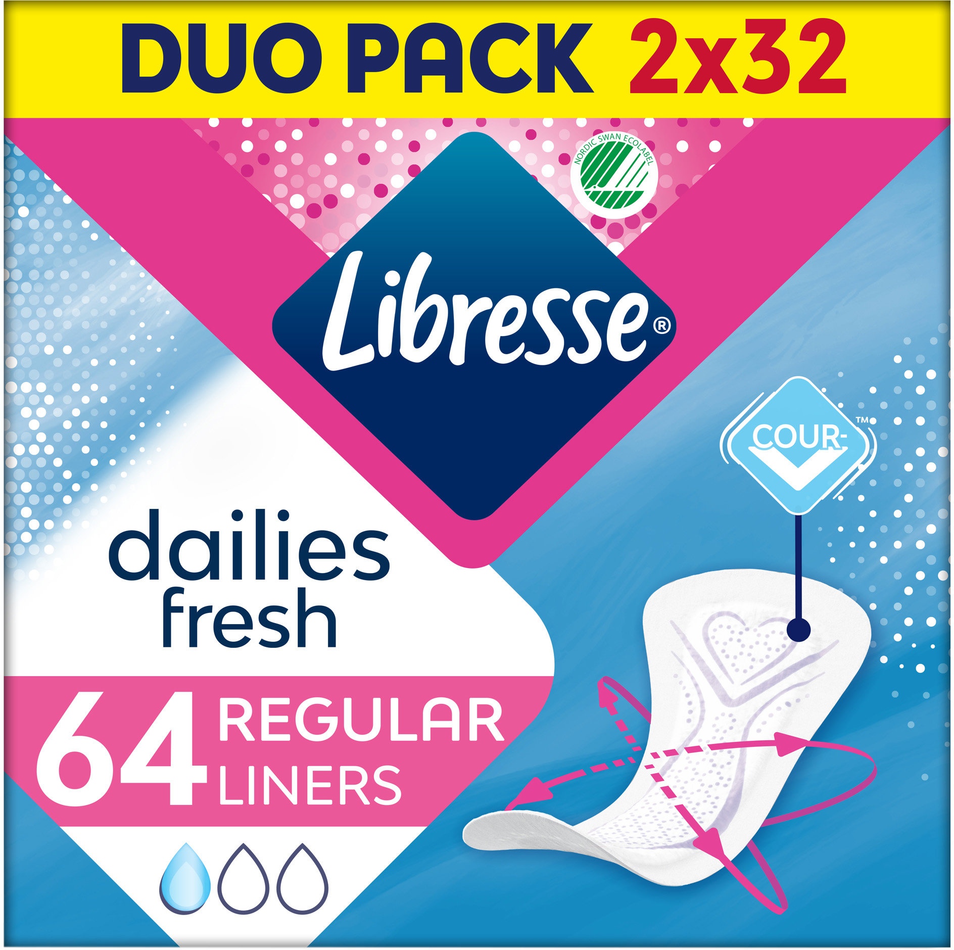 Libresse прокладки щоденні Dailies Fresh Regular, 64шт 8