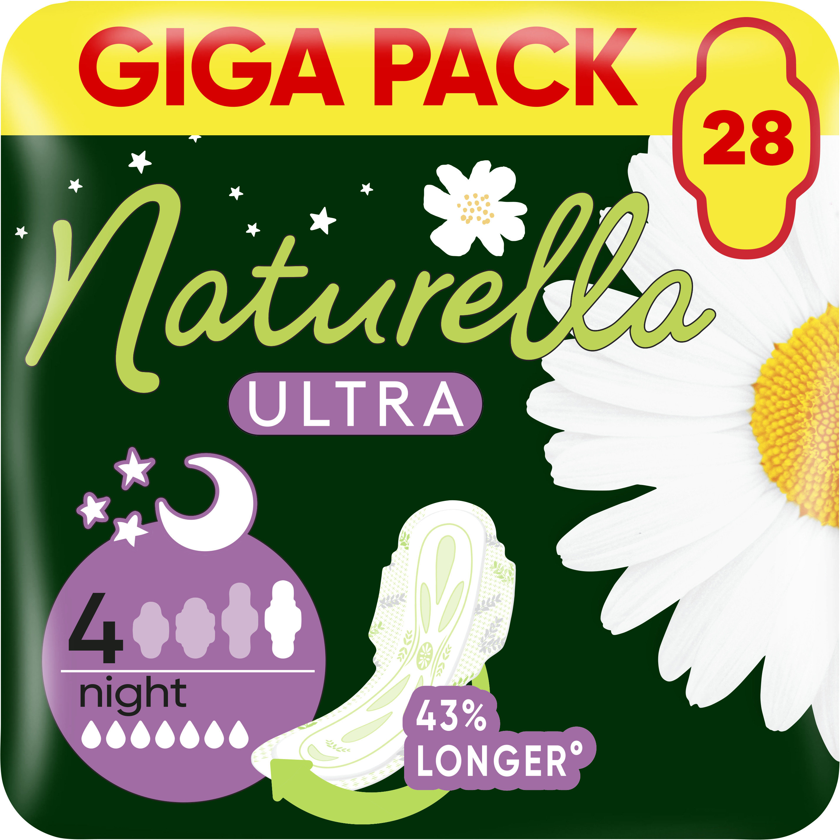 Гігієнічні прокладки Naturella Ultra Night 28 шт 8