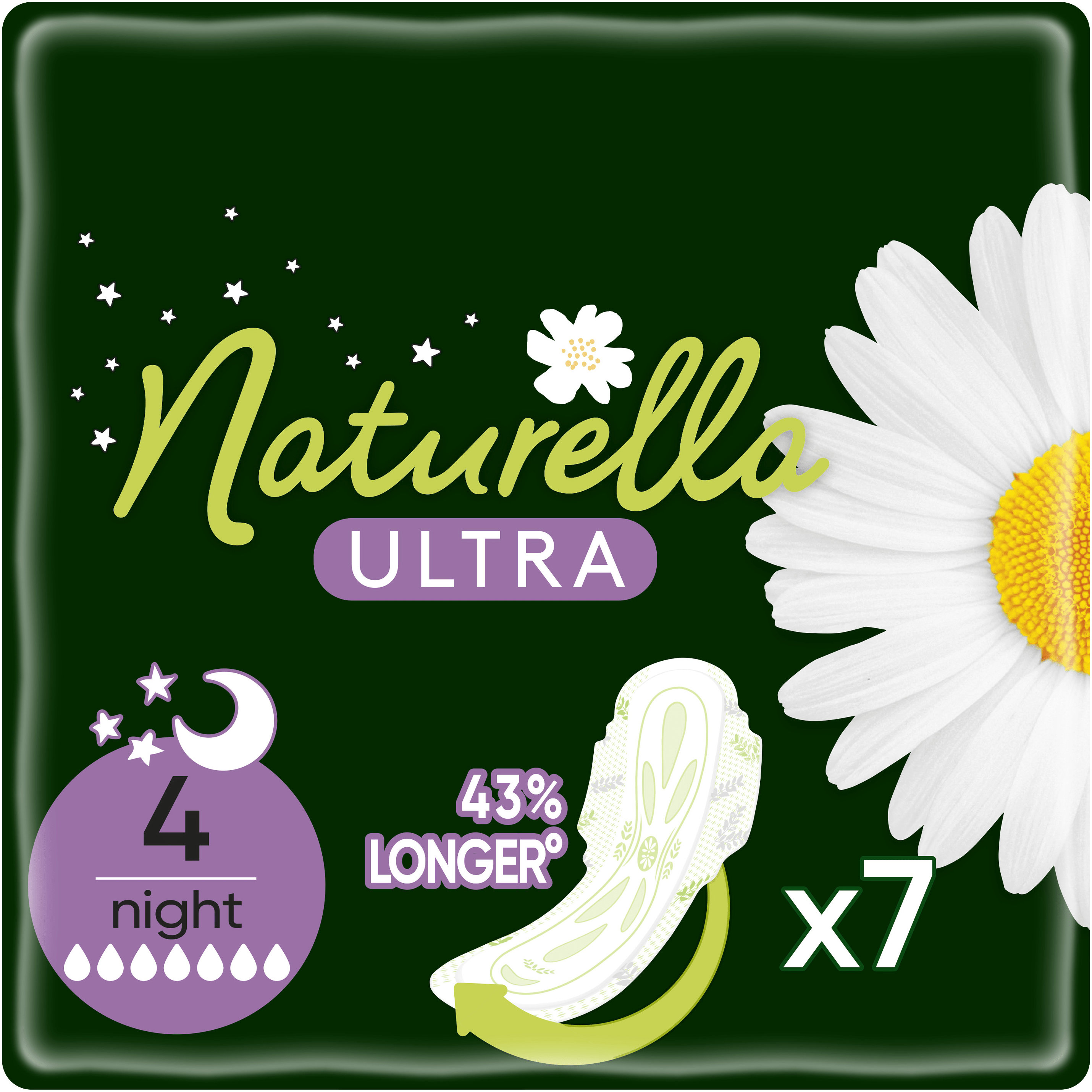 Прокладки гігієнічні Naturella Ultra Night 7 шт 10