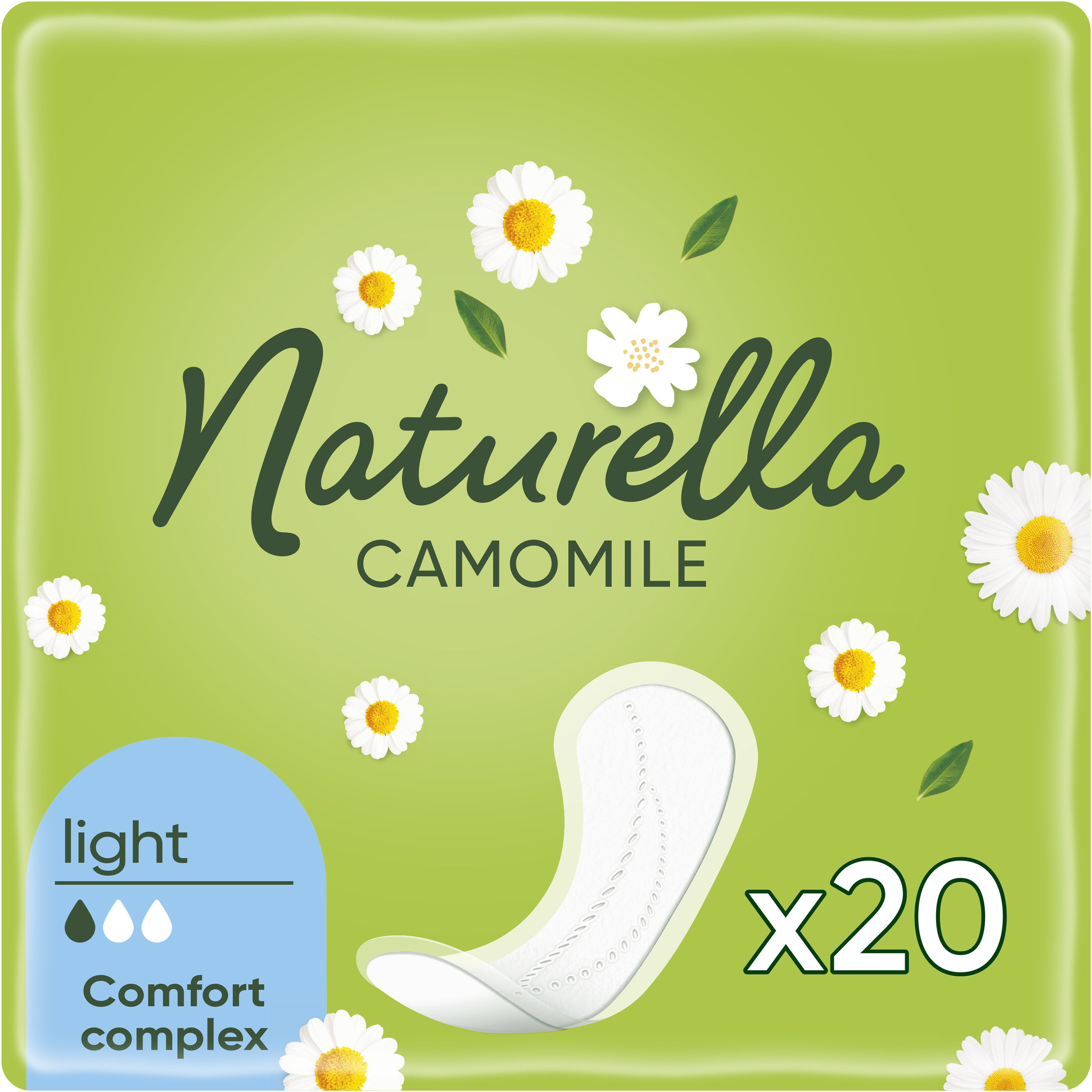 Щоденні прокладки Naturella Сamomile Light 20 шт. 8