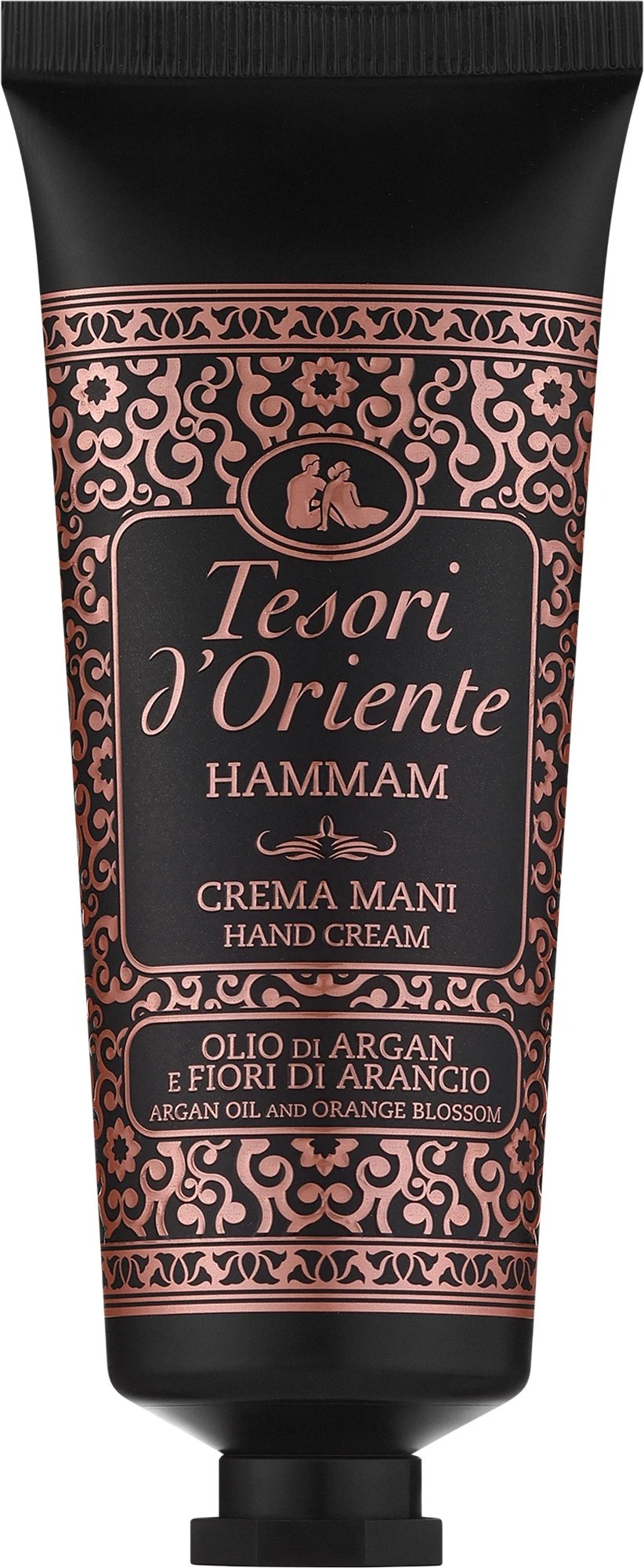 Парфюмированный крем для рук Tesori d'Oriente Hammam с аргановым маслом и цветом апельсина 75 мл