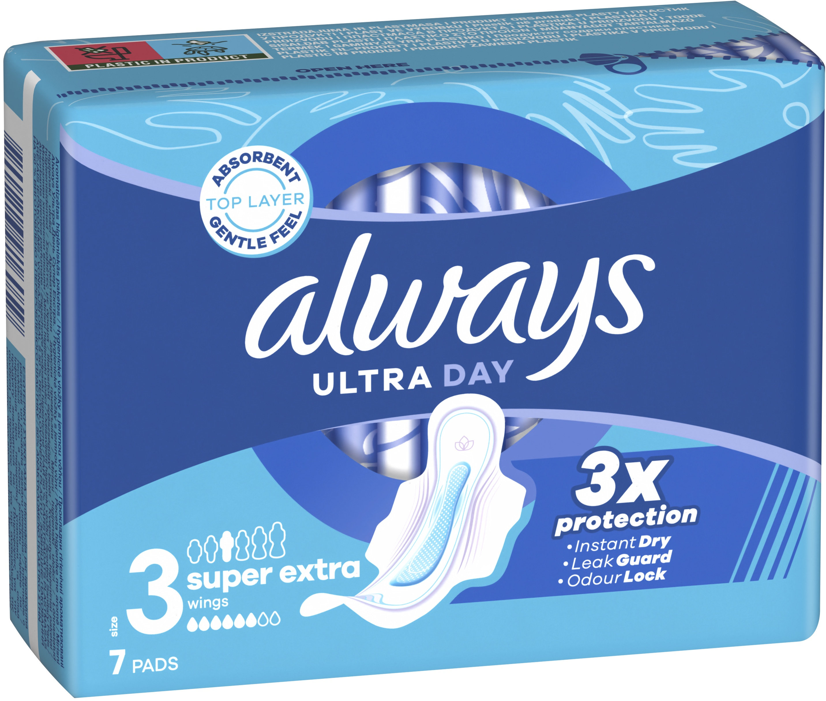 Прокладки гігієнічні Always Ultra Day Super Extra 7 шт. фото 1