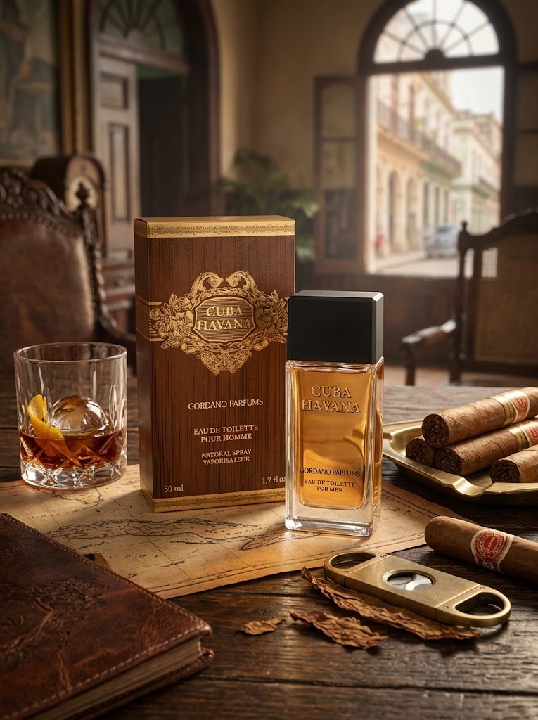GORDANO PARFUMS Cuba Havana туалетная вода мужская, 50мл