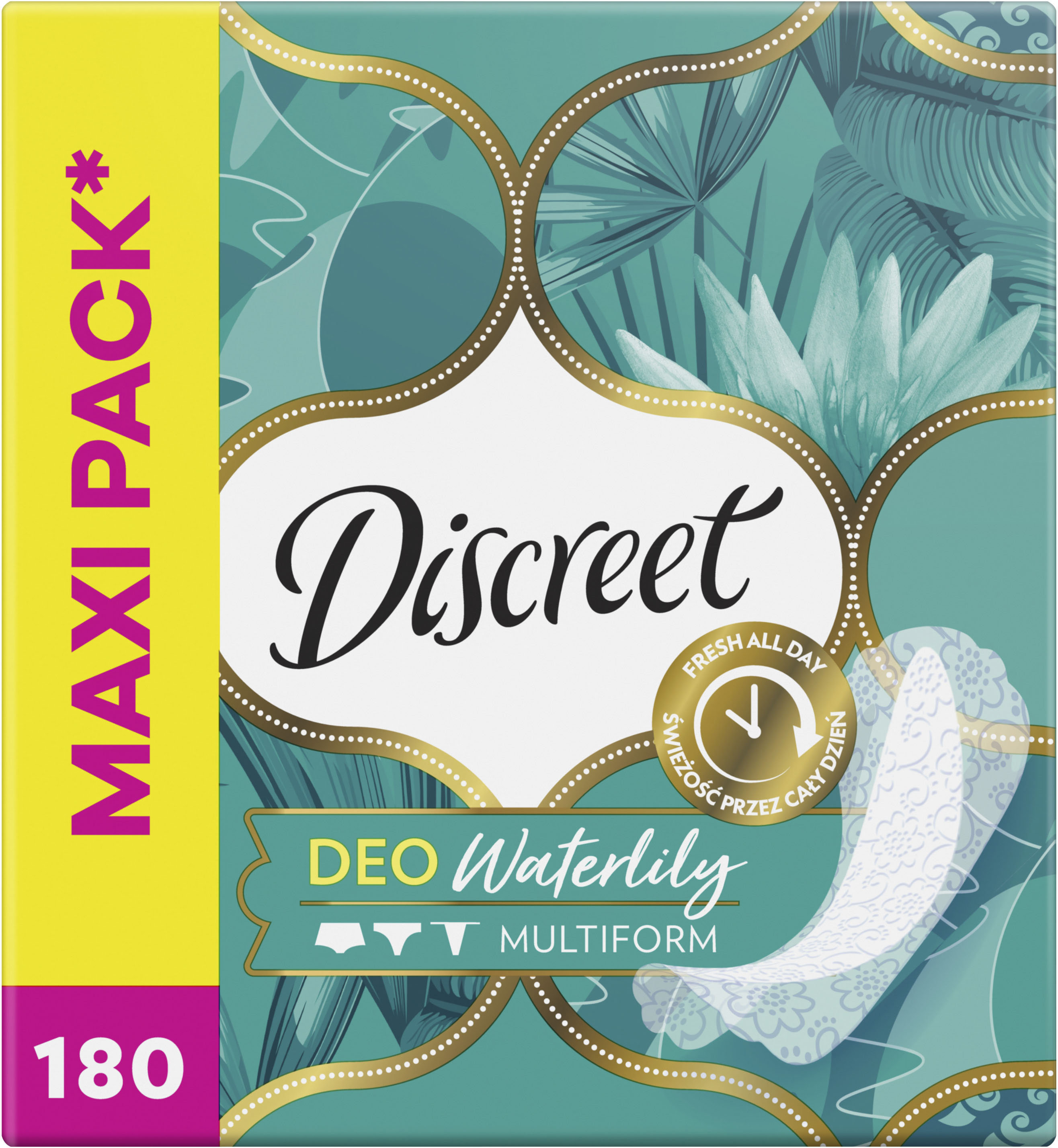 Прокладки ежедневные Discreet Deo Waterlily 180 шт.