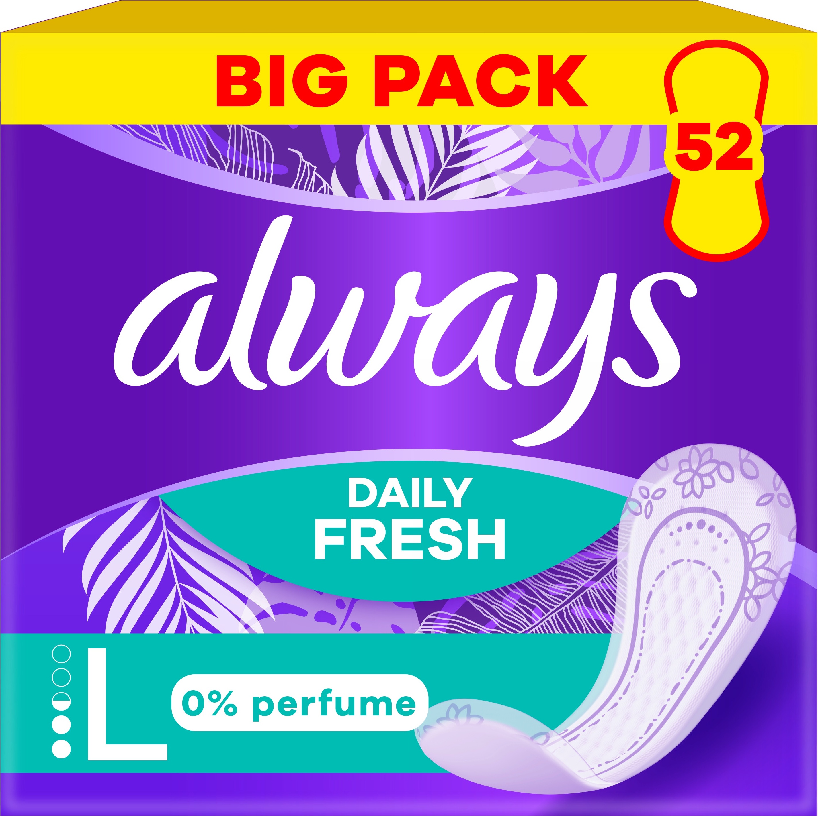 Щоденні прокладки Always Daily Fresh Long Без запаху, 52 шт 4