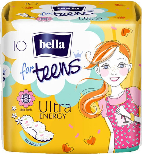 Прокладки гігієнічні Bella For Teens Ultra Energy 10 шт.