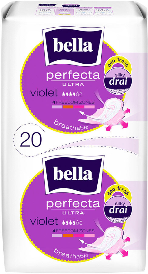 Прокладки гігієнічні Bella Perfecta Ultra Violet Deo Fresh 20 шт.
