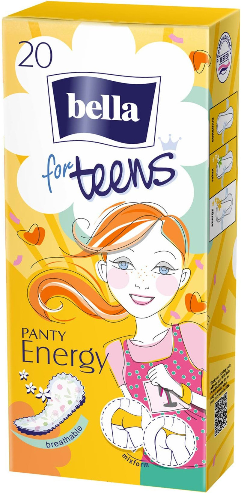 Прокладки щоденні Bella for Teens Ultra Energy 20 шт.