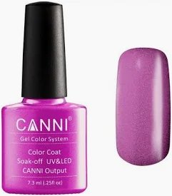 Гель-лак Canni Gel Color System 193 - Бузковий перламутр 7.3 мл