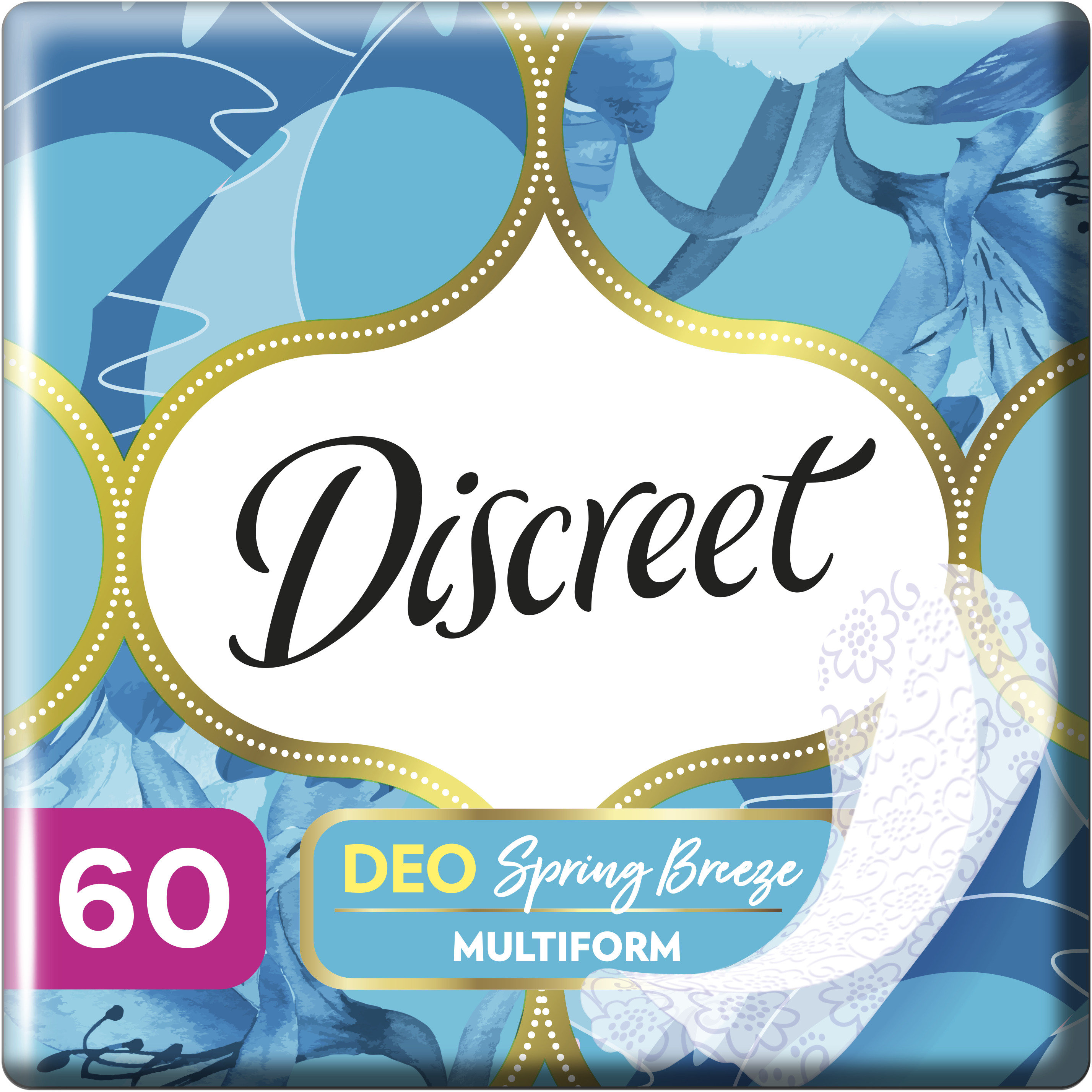 Щоденні прокладки Discreet Ocean Breeze Scent 60 шт 10