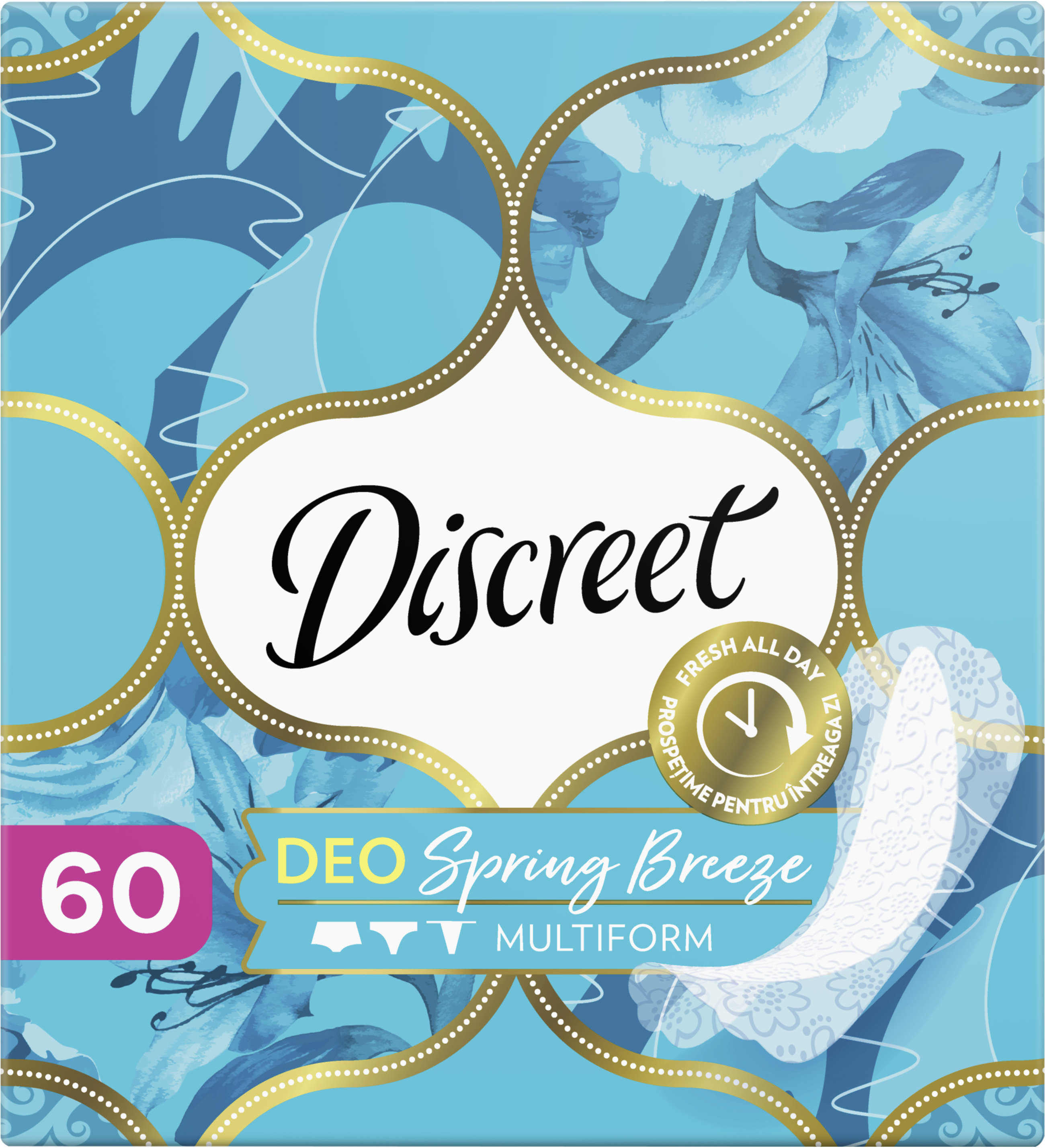 Прокладки щоденні Discreet Deo Spring Breeze 60 шт.