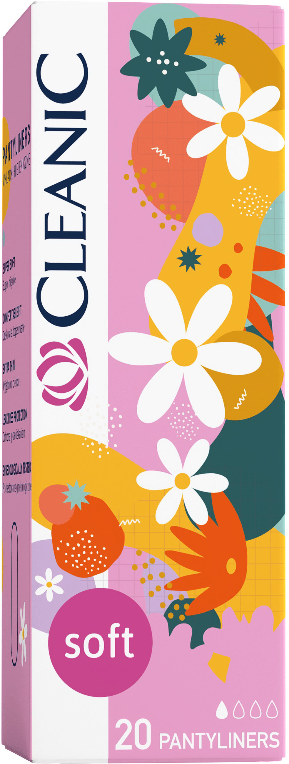 Прокладки щоденні Cleanic Soft 20 шт