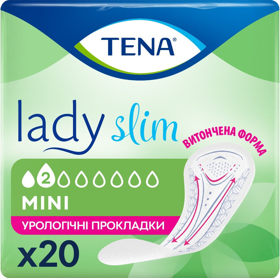 Прокладки урологічні Tena Lady Slim Mini 20 шт.