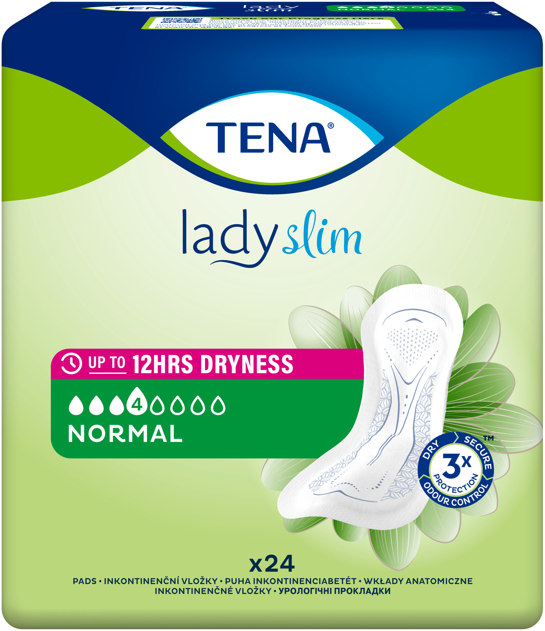 Прокладки урологічні Tena Lady Slim Normal 24 шт. фото 1