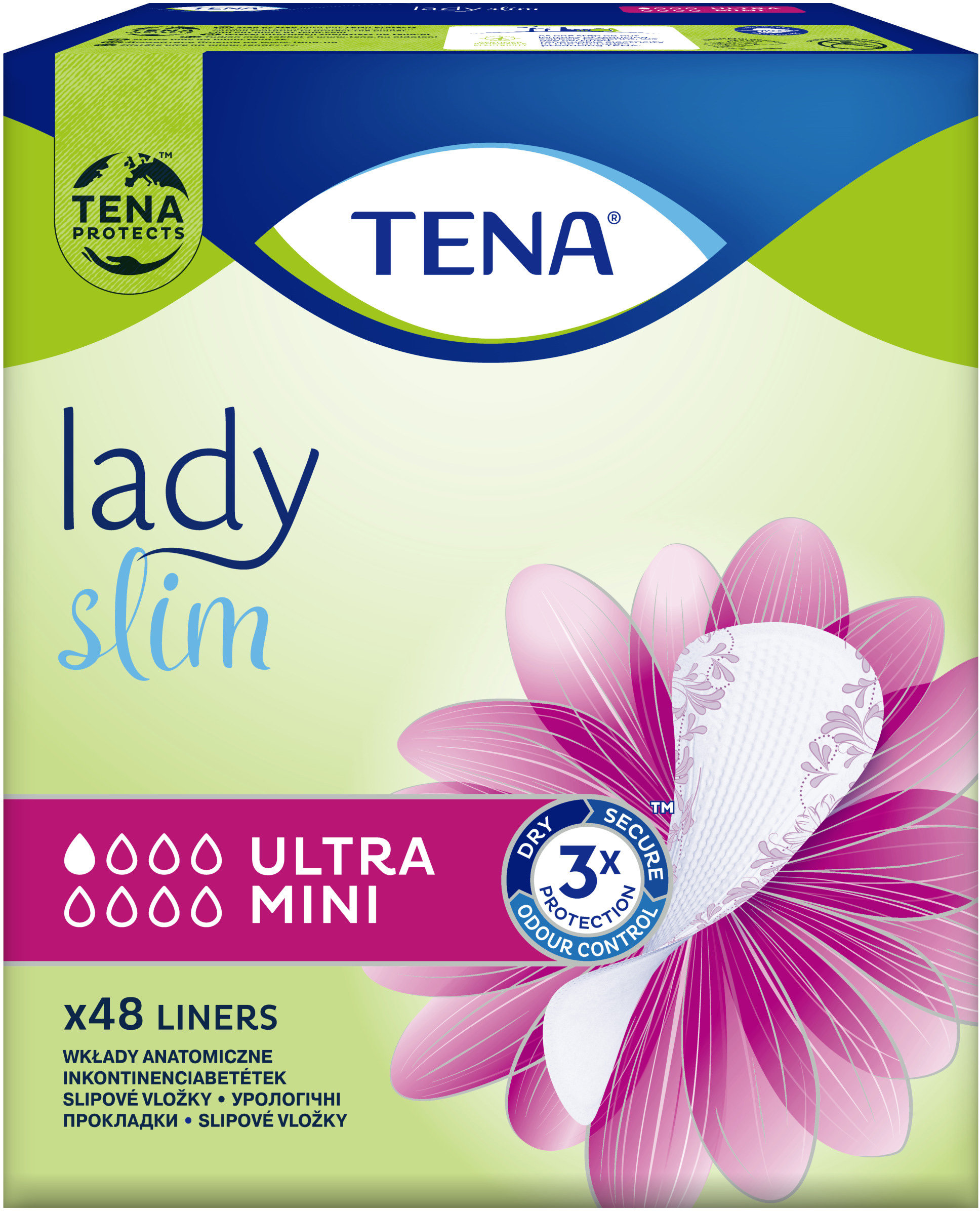 Прокладки урологічні Tena Lady Slim Ultra Mini 48 шт. фото 1