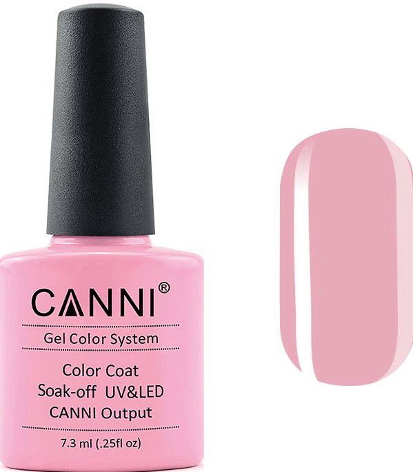 Гель-лак CANNI 245 розовый дымчатый 7.3 мл