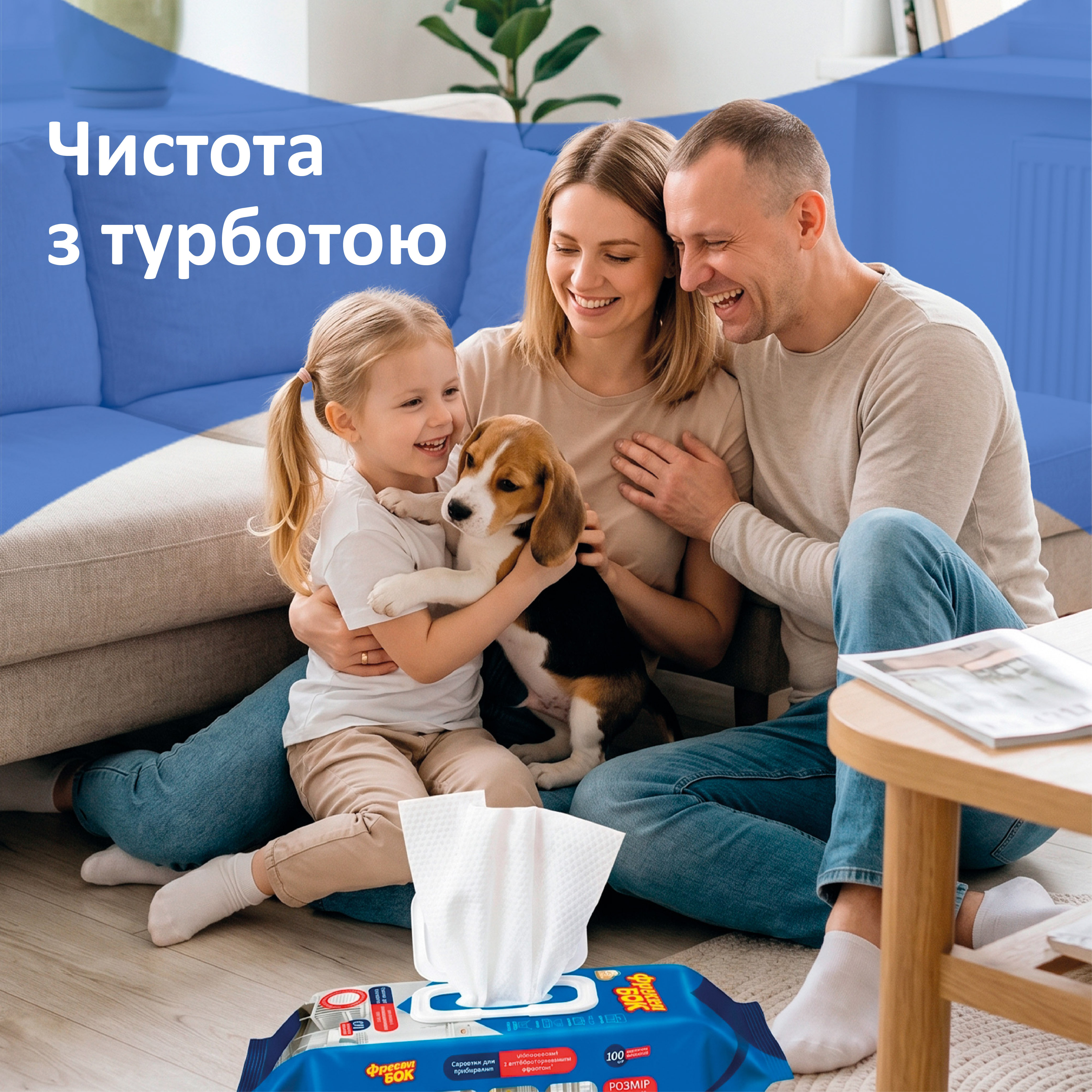 Серветки господарчі вологі Фрекен Бок Універсальні з антибактеріальним ефектом з клапаном ХL 100 шт. фото 4