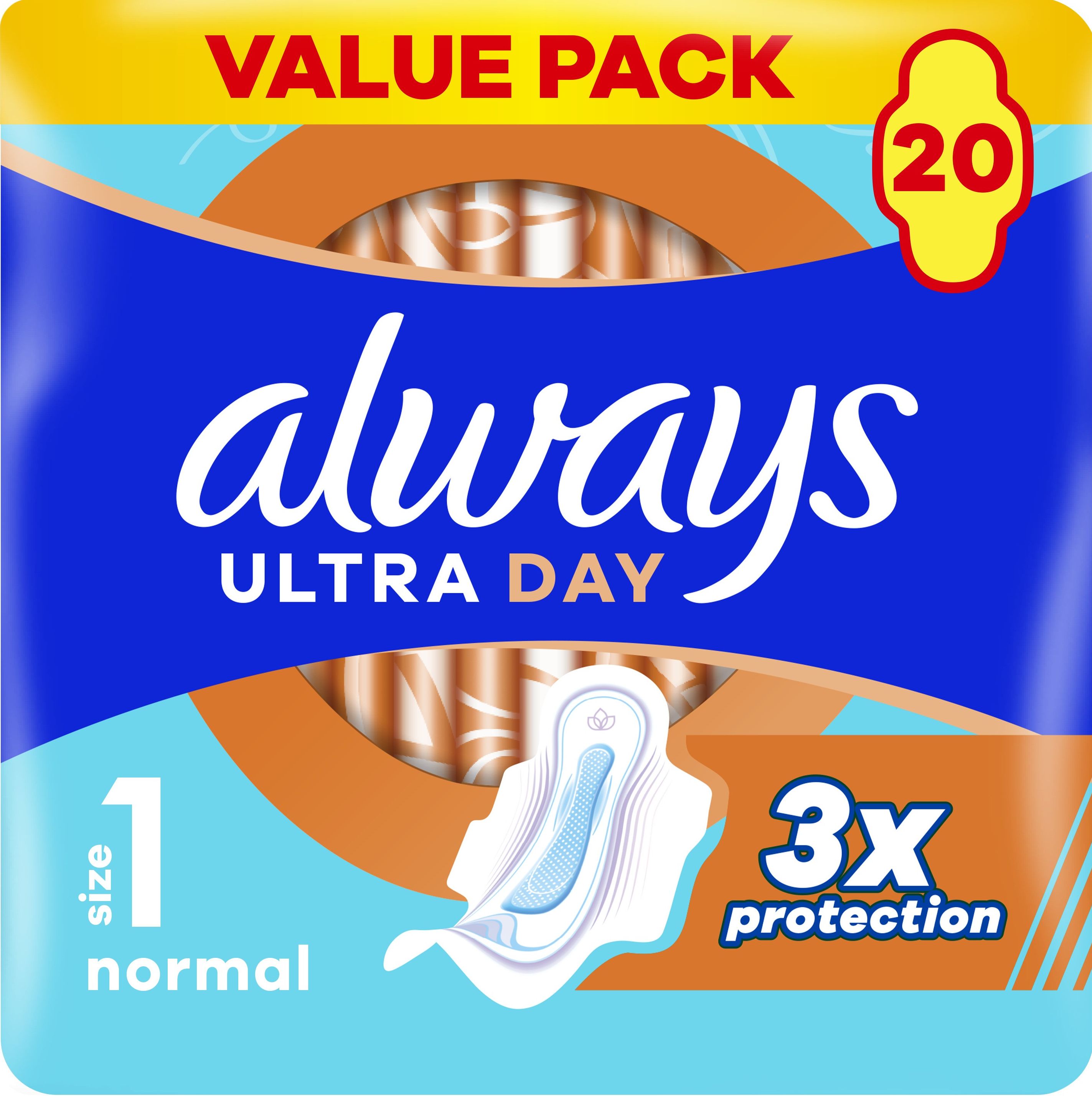 Гігієнічні прокладки Always Ultra Normal Розмір 1, 20 шт. 7
