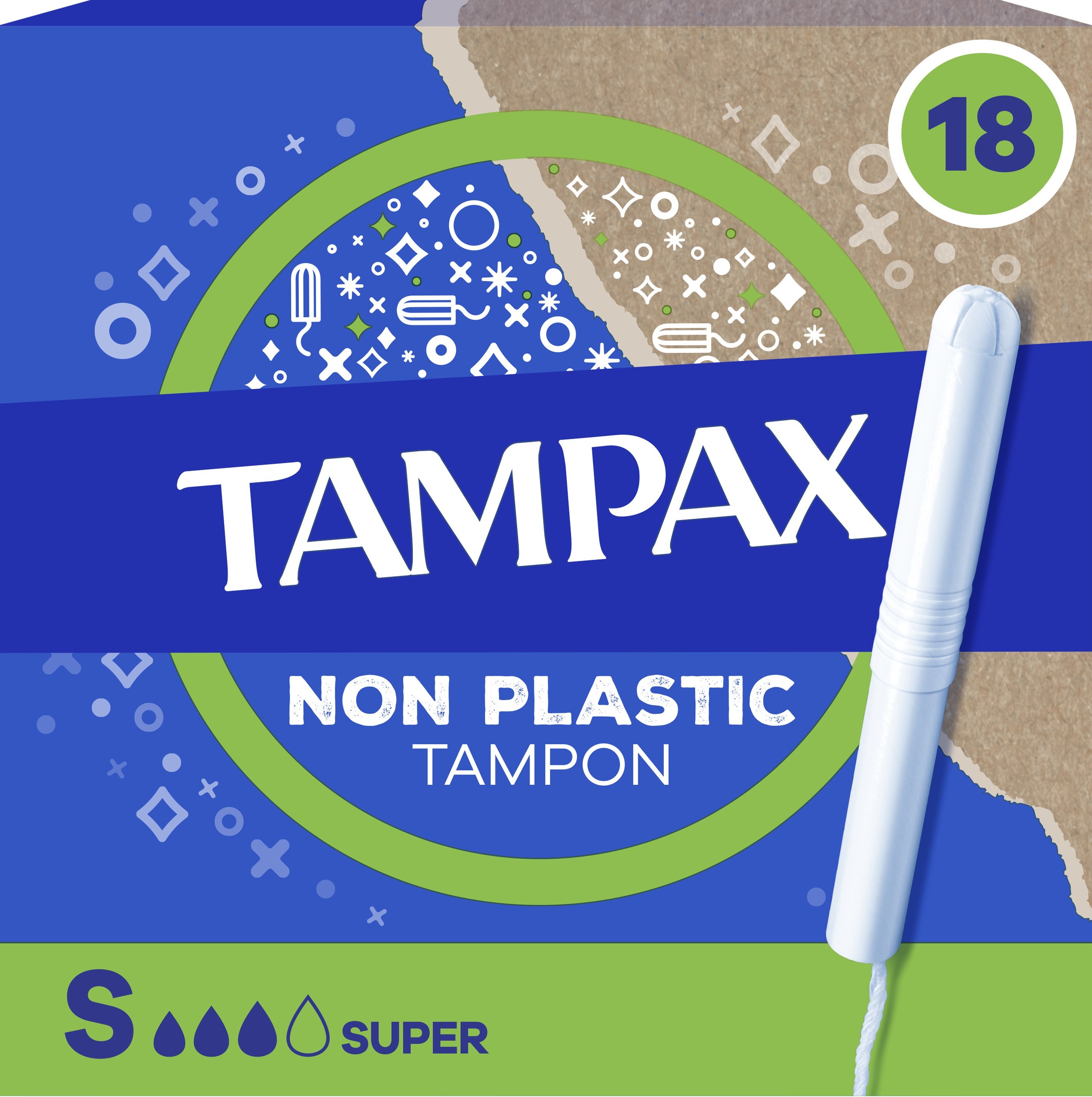 Тампони Tampax Super з аплікатором 18 шт. 8