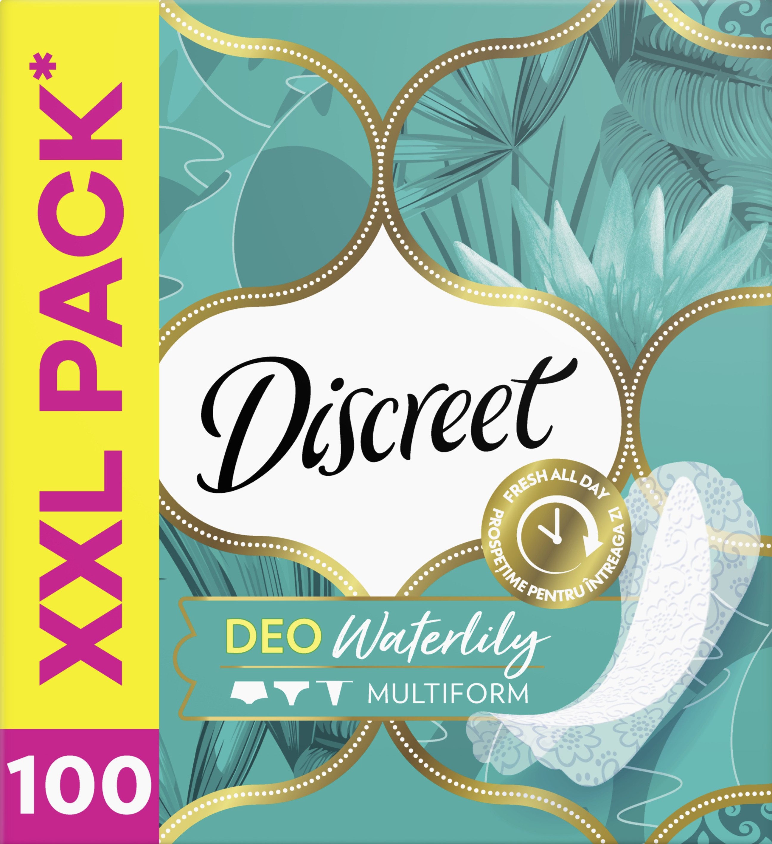 Прокладки ежедневные Discreet Deo Water Lily 100 шт.