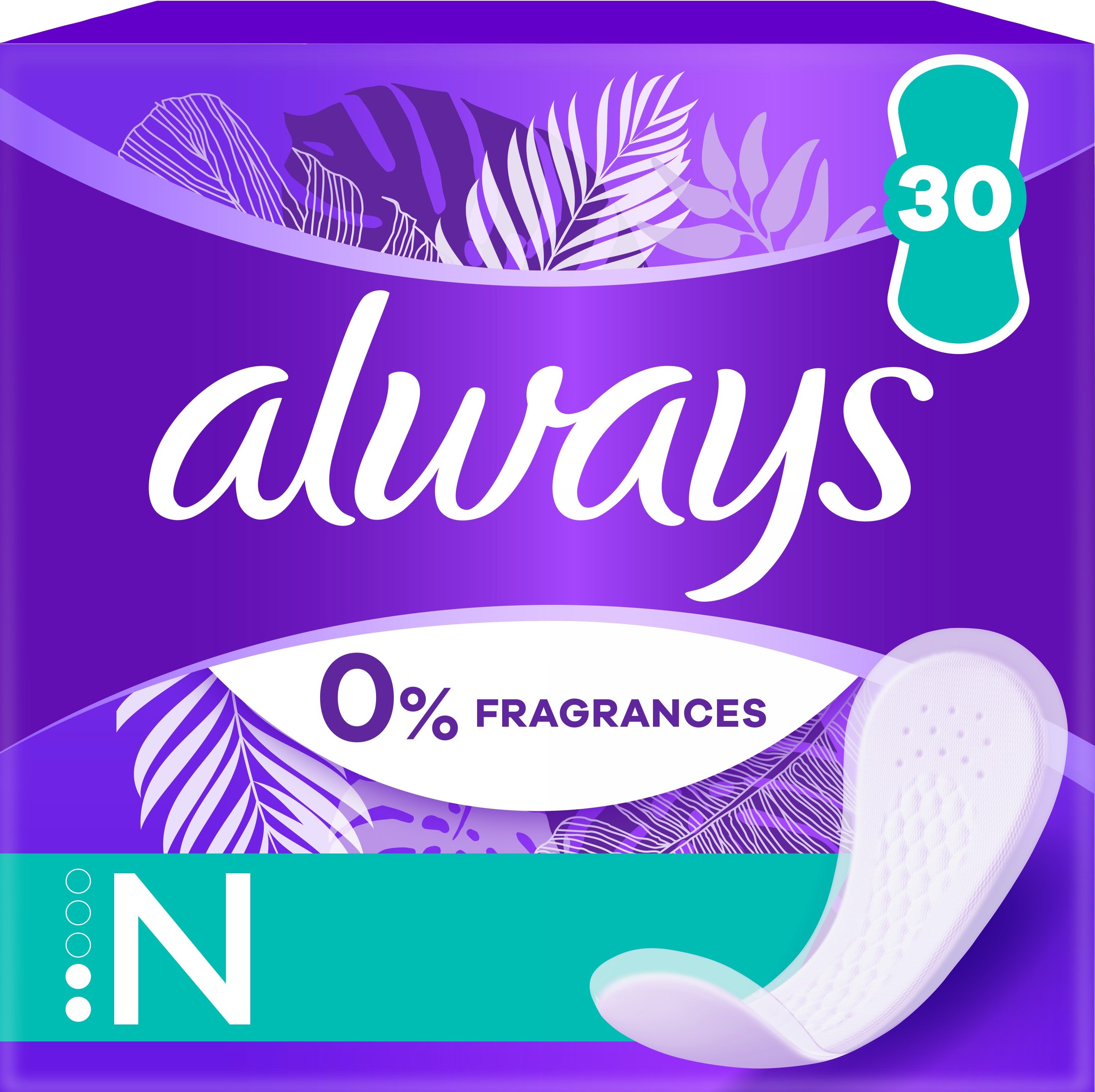 Ежедневные прокладки Always Daily Fresh Normal Без запаха, 30 шт фото 9