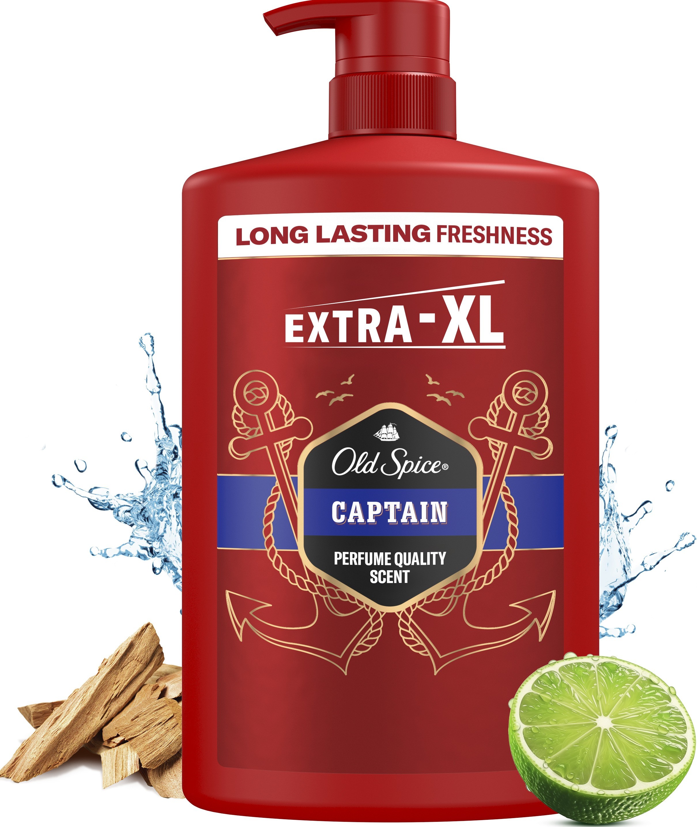 Гель для душу 3-в-1 Old Spice Captain 1000 мл 10