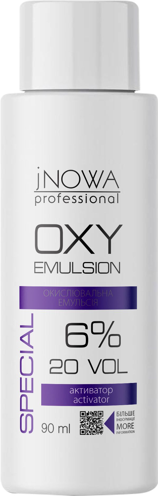 Окислювальна емульсія jNOWA Professional OXY 6%, 90 мл