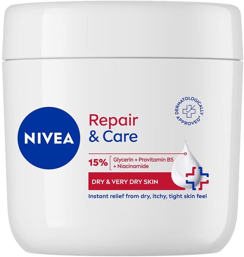 Крем для тіла NIVEA Відновлення та догляд для дуже сухої та огрубілої шкіри 400 мл 4