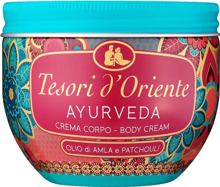 Крем для тіла Tesori d'Oriente з оліями амли та пачулі Ayurveda, 300 мл 1