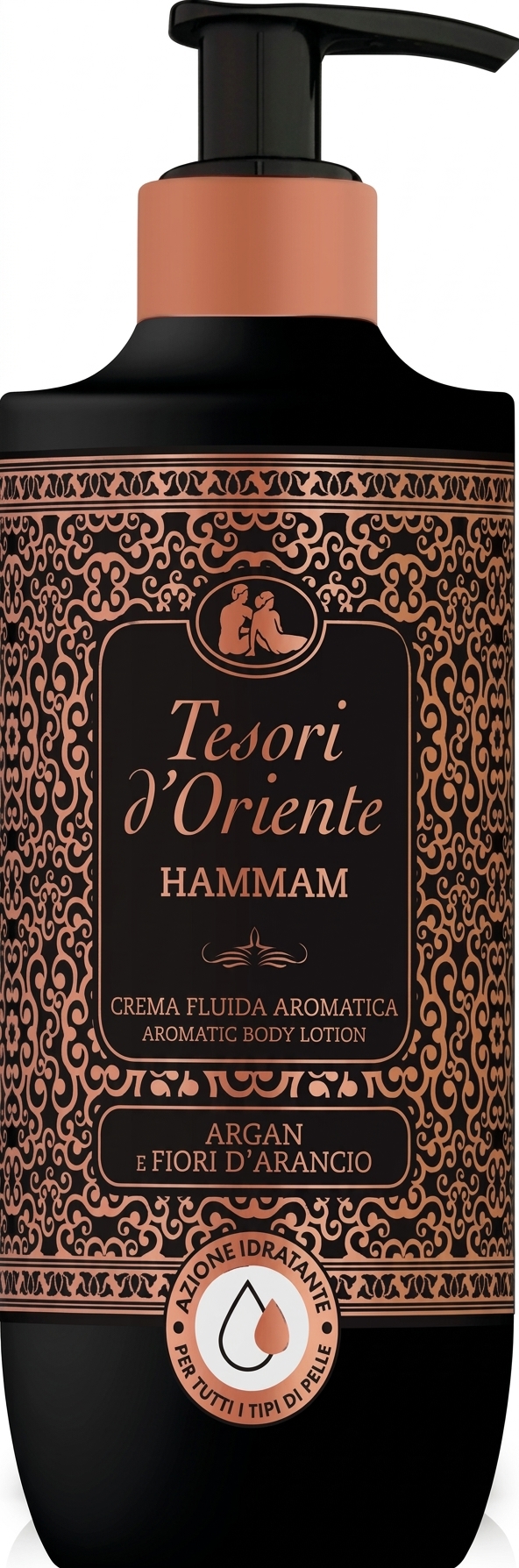 Лосьон для тела Tesori d'Oriente Hammam парфюмированный с маслом арганы и цветком апельсина 400 мл