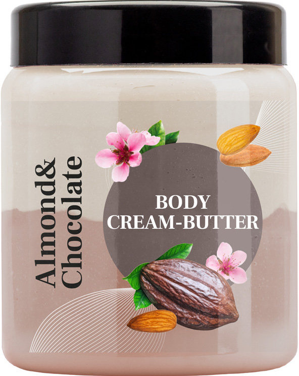 Крем-батер для тіла Liora Almond & Chocolate з олією мигдалю та рослинним комплексом 250 мл