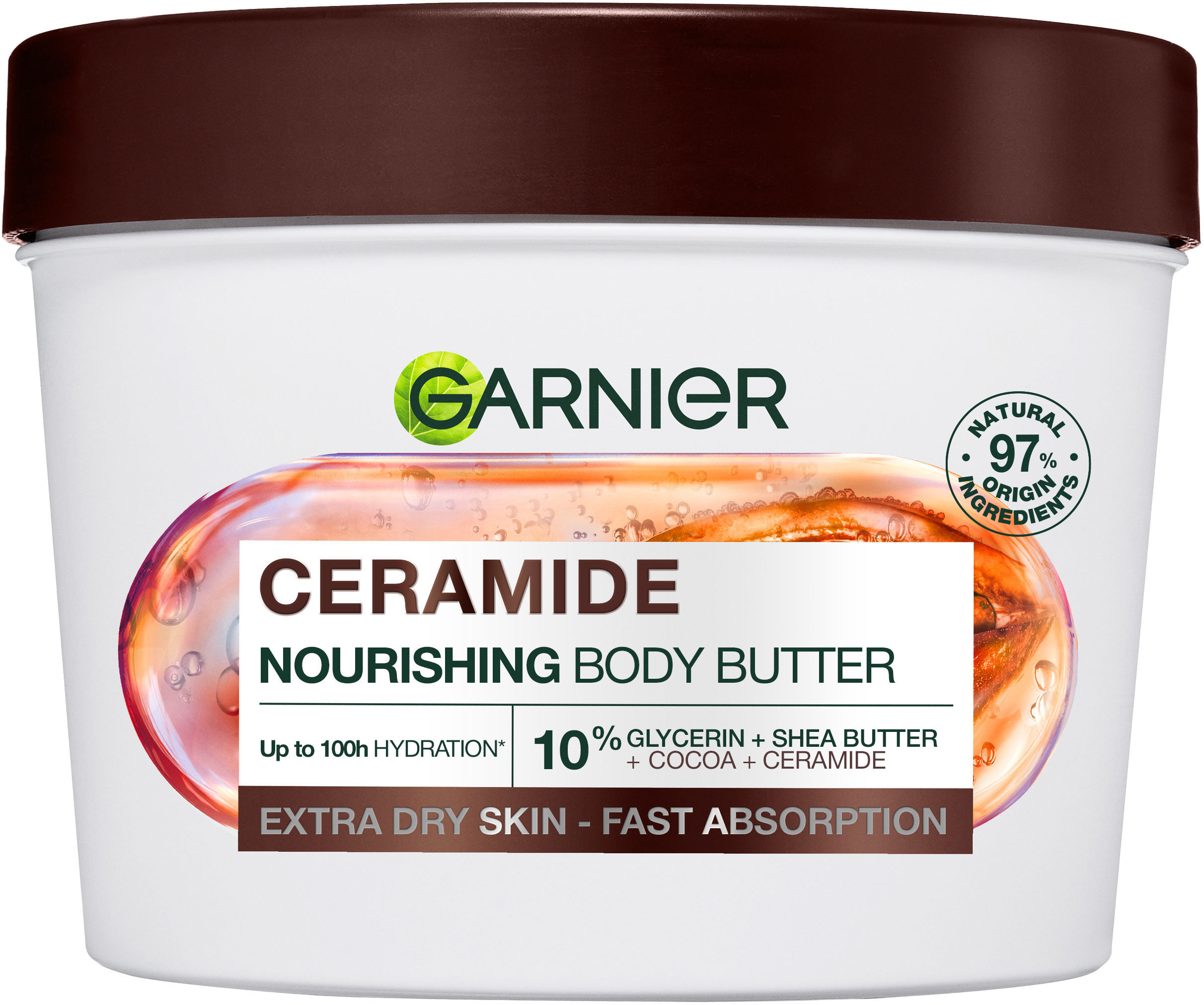 Крем-баттер для тіла Garnier Body Superfood Какао для дуже сухої шкіри 380 мл