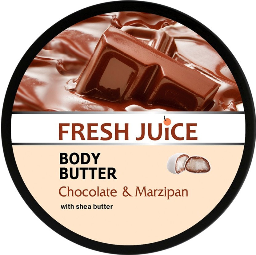 Крем-масло для тіла Fresh Juice Chocolate & Мarzipan 225 мл 3
