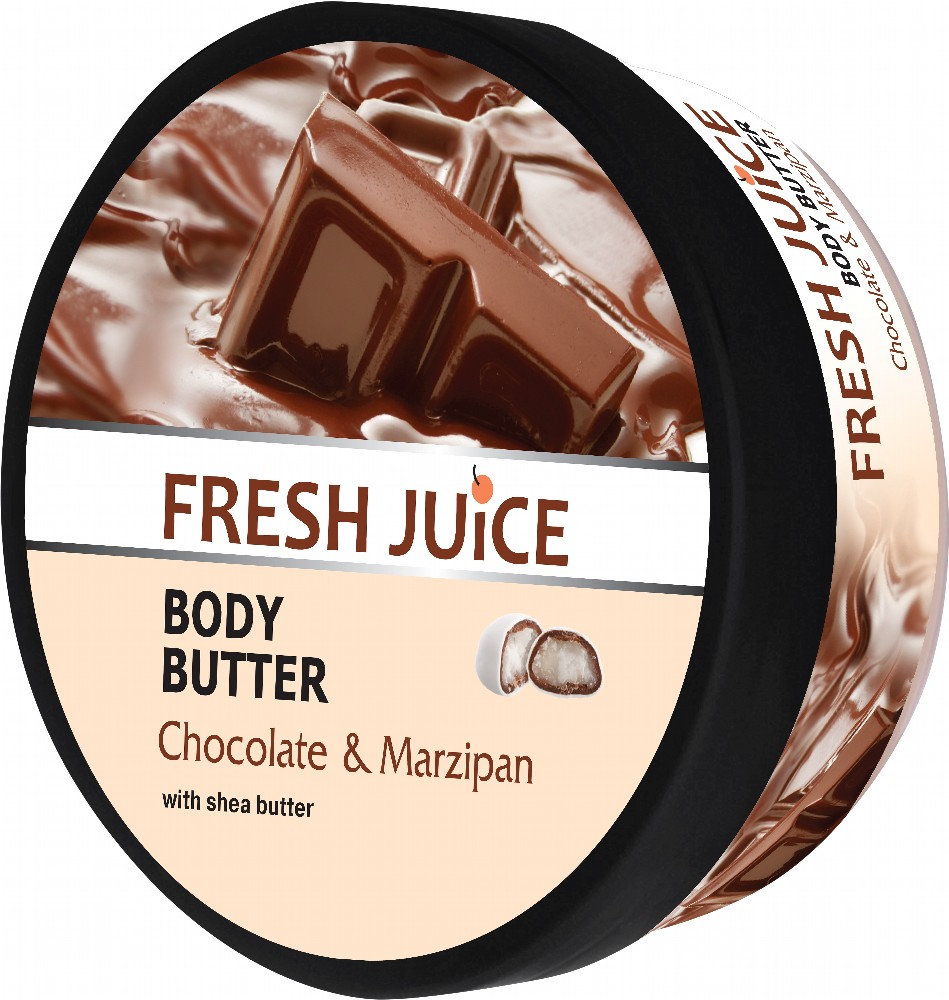 Крем-масло для тіла Fresh Juice Chocolate & Мarzipan 225 мл фото 1